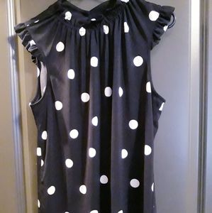 Adrianna Papell Mock Neck Top